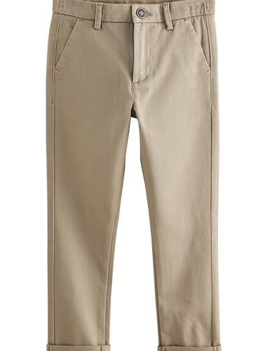 NEXT Chinohose mit Stretch (3-16 Jahre) – Skinny Fit Hellbraun 4 Jahre von NEXT