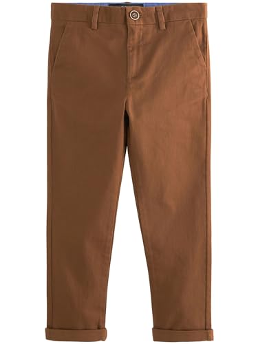 NEXT Chinohose mit Stretch (3-16 Jahre) – Skinny Fit Ingwer/Hellbraun 5 Jahre von NEXT