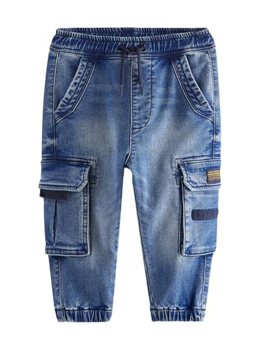 NEXT Comfort Cargo-Jeans Mittelblau 18 Monate von NEXT