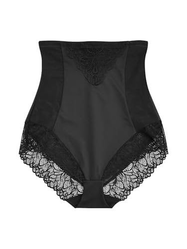 NEXT Damen Figurformender Shaping-Slip Mit Hohem Bund Schwarz EU 42 (UK 14) von NEXT