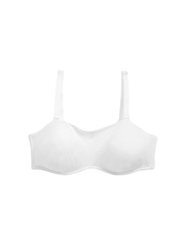 NEXT Damen Jamie Unwattierter Minimizer-Bandeau-BH Dd Weiß EU 80DD (UK 36DD) von NEXT