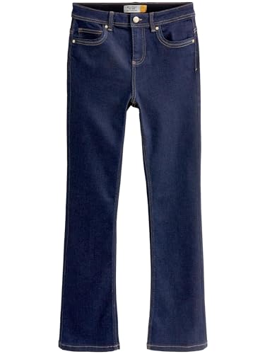 NEXT Damen Supersoft Bootcut-Jeans – Weicher Stretch-Denim mit 5 Taschen Blau spülen 42 von NEXT