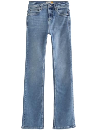 NEXT Damen Supersoft Bootcut-Jeans – Weicher Stretch-Denim mit 5 Taschen Mittelblau 40 von NEXT