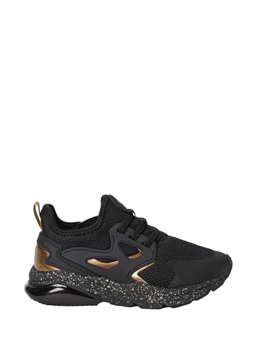 NEXT Elastischer Sportschuh mit Schnürung Black/Gold von NEXT