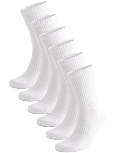 NEXT Essential Sportsocken, 6er-Pack Weiß 39 von NEXT