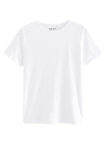 NEXT Everyday Kurzarm-T-Shirt mit Rundhalsausschnitt Weiß 52 NEXT Everyday Kurzarm-T-Shirt mit Rundhalsausschnitt Weiß 52 von NEXT
