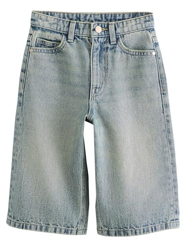 NEXT Extralange Denimshorts-Jort aus 100% Baumwolle Blau getönt 9 Jahre NEXT Extralange Denimshorts-Jort aus 100% Baumwolle Blau getönt 9 Jahre von NEXT