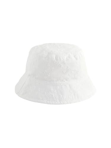 NEXT Fischerhut mit Stickerei aus 100% Baumwolle Weiß 7-10 Jahre von NEXT