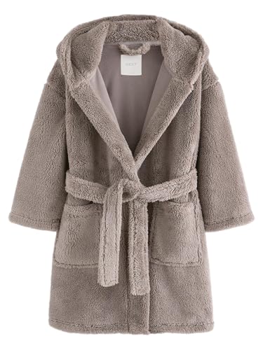 NEXT Fleece-Bademantel Neutral 7 Jahre von NEXT