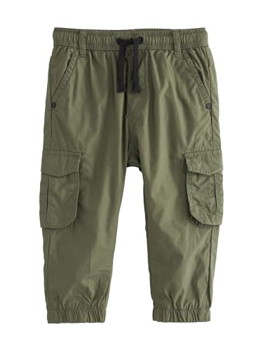 NEXT Gefütterte Cargohose Khaki Grün 3 Jahre von NEXT