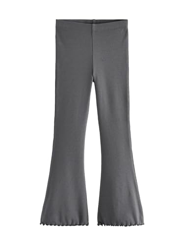 NEXT Gerippte Leggings mit ausgestelltem Bein Holzkohle Grau 5 Jahre von NEXT