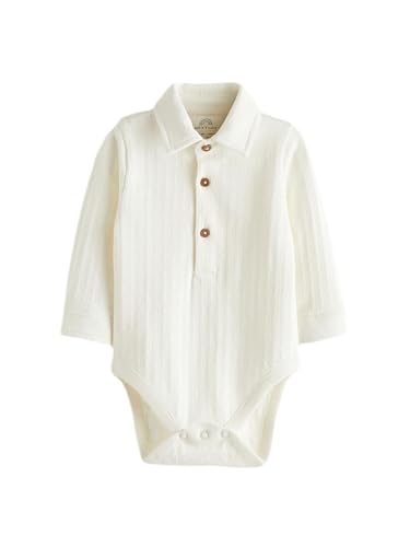 NEXT Gesmokter Babybody Weiß 12 Monate von NEXT