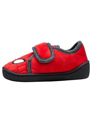 NEXT Hausschuhe mit Cupsole und Klettverschluss Red Spiderman Marvel 30,5 von NEXT