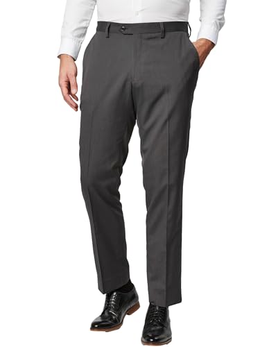 NEXT Herren Anzug: Slim-Fit Hose Anthrazit EU 81 Kurz (UK 32S) von NEXT