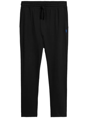 NEXT Herren Jogginghose Mit Unversäubertem Saum Schwarz Small/Regular von NEXT