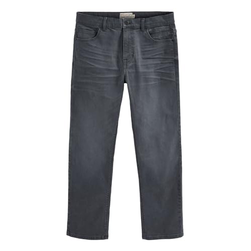 NEXT Herren Stretch Jeans, Reich an Baumwolle Grau Anthrazit 34 von NEXT