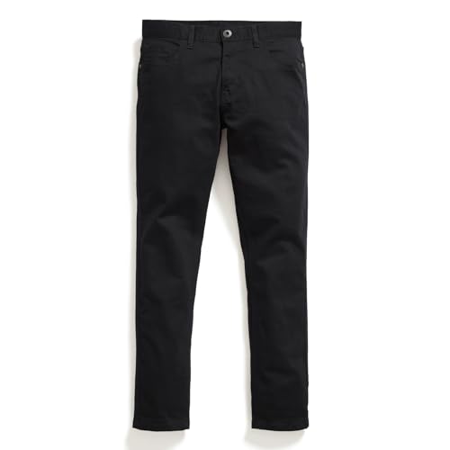 NEXT Herren Stretch Jeans, Reich an Baumwolle Schwarz Solid 34 von NEXT