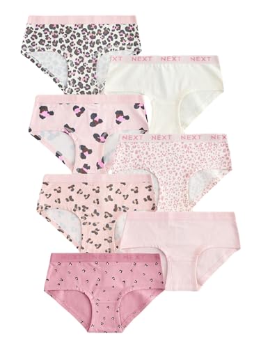 NEXT Hipster-Slips, 7er-Pack Rosa/Creme 7 Jahre von NEXT