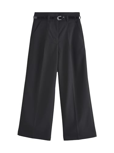 NEXT Hose mit weitem Beinschnitt, Senior-Schulhose Schwarz 9 Jahre von NEXT