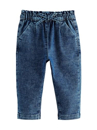 NEXT Jeans mit Bindegürtel Denim 12 Monate von NEXT