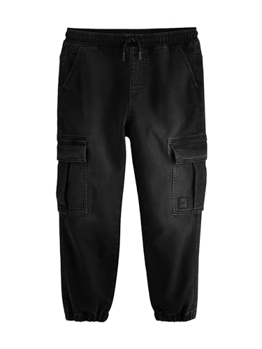 NEXT Jeans mit Cargotaschen Schwarz 14 Jahre von NEXT