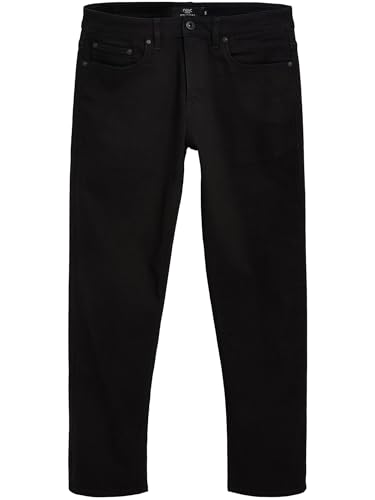 NEXT Straight Fit Motionflex Jeans Schwarz 44 von NEXT