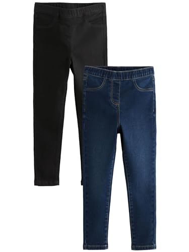 NEXT Jeggings, 2er-Pack Schwarz/Grau 5 Jahre von NEXT