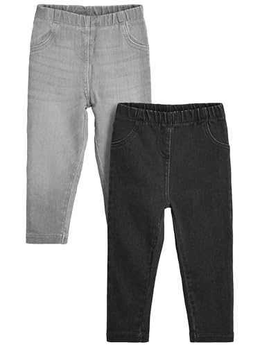 NEXT Jeggings, 2er-Pack Schwarz/Grau Denim 18 Monate NEXT Jeggings, 2er-Pack Schwarz/Grau Denim 18 Monate von NEXT