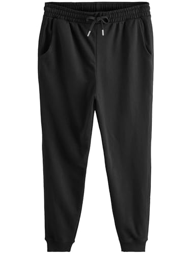 NEXT Jersey-Jogginghose aus Baumwollmischung Schwarz 50 von NEXT