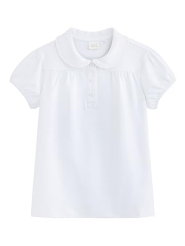 NEXT Jersey-Oberteil aus Stretch-Baumwolle mit Kragen Weiß 4 Jahre von NEXT