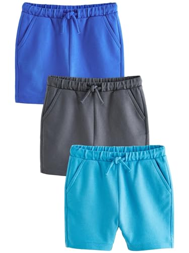 NEXT Shorts aus 100% Baumwolle, 3er-Pack Blau/Teal/Mineral 6 Jahre NEXT Shorts aus 100% Baumwolle, 3er-Pack Blau/Teal/Mineral 6 Jahre von NEXT