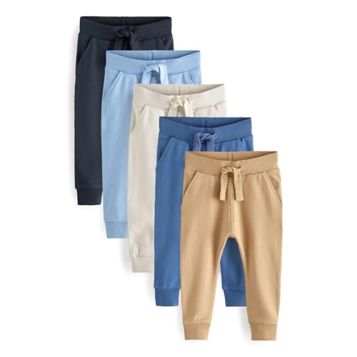 NEXT Jogginghose im 5er-Pack Marineblau/Hellbraun 18 Monate von NEXT