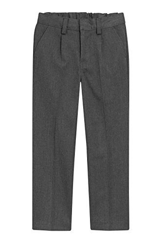 NEXT Jungen Bundfaltenhose (3-16 Jahre) Regular Grau 9 Jahre von NEXT
