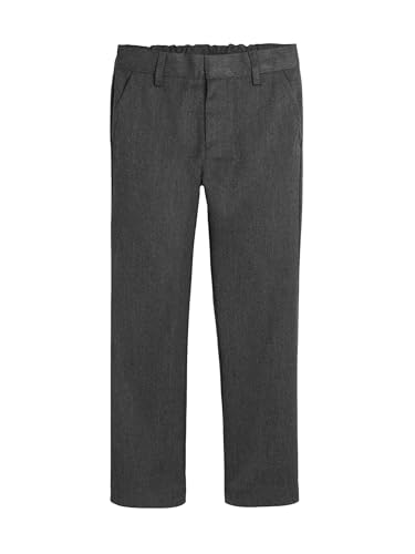 NEXT Jungen Hose Mit Flatfront (3-16 Jahre) Regular Grau 15 Jahre von NEXT