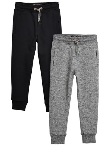 NEXT Jungen Jogginghose 2Er-Pack Schwarz/Grau 3 Jahre von NEXT