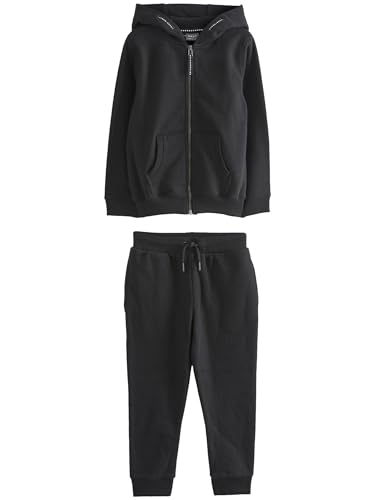 NEXT Kapuzenjacke und Jogginghose für den Schulsport Schwarz 6 Jahre von NEXT