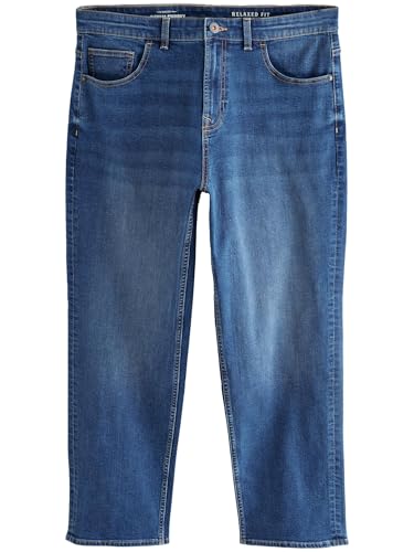 NEXT Klassische Relaxed-Fit-Jeans mit Stretch Blue Authentic 28 von NEXT