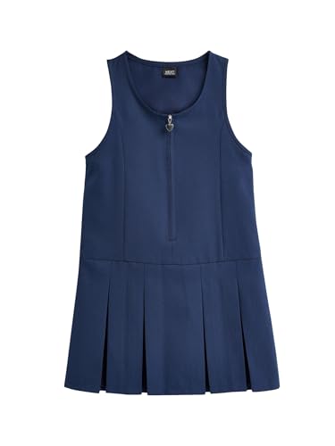 NEXT Kleid mit Reißverschluss vorne Royal Blue 9 Jahre von NEXT