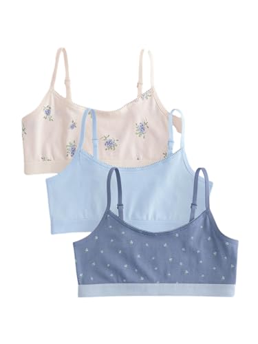 NEXT Kurztops, 3er-Pack Blau 9 Jahre von NEXT