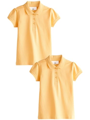 NEXT Kurzärmelige Polohemden aus Baumwolle im 2er-Pack Gelb 10 Jahre NEXT Kurzärmelige Polohemden aus Baumwolle im 2er-Pack Gelb 10 Jahre von NEXT