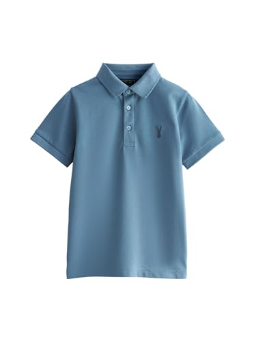 NEXT Kurzärmeliges Polo-Shirt Blau Mittel 10 Jahre von NEXT
