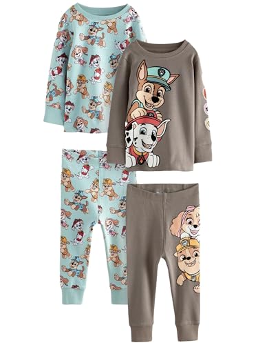 NEXT Kuschelige Schlafanzüge, 2er-Pack Blue/Grey Paw Patrol 7-8 Jahre von NEXT
