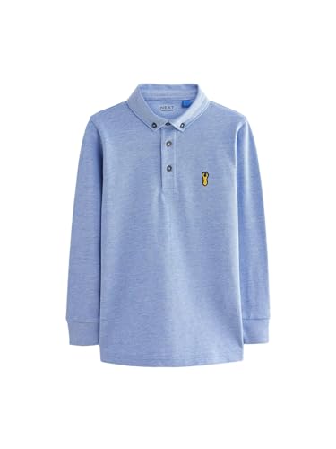 NEXT Langärmeliges Polo-Shirt Blau 7 Jahre NEXT Langärmeliges Polo-Shirt Blau 7 Jahre von NEXT