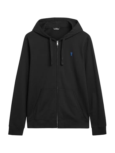 NEXT Leichte Kapuzenjacke mit Reißverschluss Schwarz XXL NEXT Leichte Kapuzenjacke mit Reißverschluss Schwarz XXL von NEXT