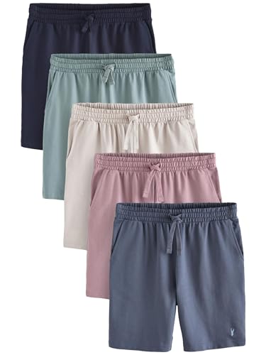 NEXT Leichte Regular Fit Shorts im 5er-Pack Grün/Blau/Rosa XL NEXT Leichte Regular Fit Shorts im 5er-Pack Grün/Blau/Rosa XL von NEXT