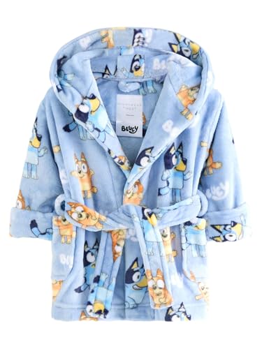 NEXT Lizenzierter Morgenmantel aus Fleece, Bluey Blau 3 Jahre von NEXT