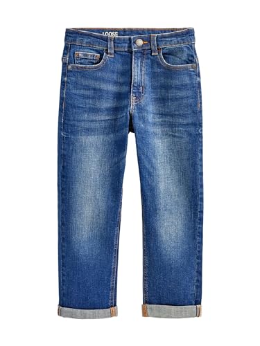 NEXT Loose Fit Jeans mit fünf Taschen Blau 16 Jahre von NEXT