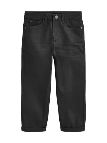 NEXT Loose Fit Jeans mit fünf Taschen Schwarz 12 Jahre von NEXT
