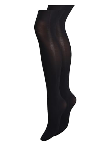 NEXT Luxe Blickdichte Strumpfhosen 40 DEN, 2er-Pack Schwarz XXL von NEXT