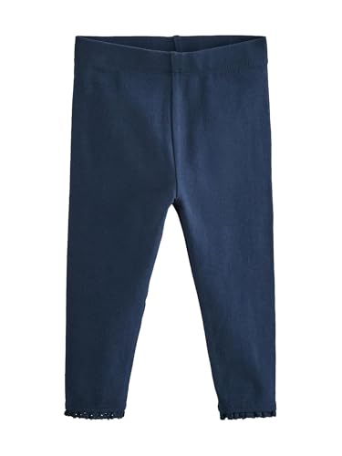 NEXT Mädchen Basic-Leggings Marineblau 6-7 Jahre von NEXT